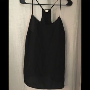 Black J crew Tank Top
